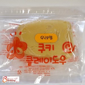 이홈베이킹 우리밀 쿠키클레이도우 플레인 - 아이스박스 별도구매제품 아이스박스+아이스팩, 1개, 300g