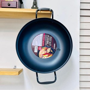 경질 높은 전골냄비 28cm, 검정, 1개