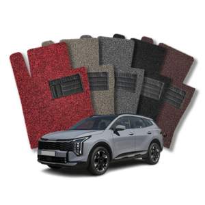 더 뉴 스포티지 NQ5 페이스리프트 코일매트 확장형 발매트 신형 트렁크, 1+2열 코일매트 (앞+뒤), 블랙, 더 뉴 스포티지 NQ5 (24년11월 출시)