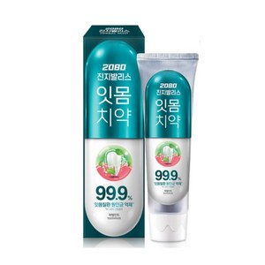 2080 진지발리스 허벌민트 치약, 150g, 3개