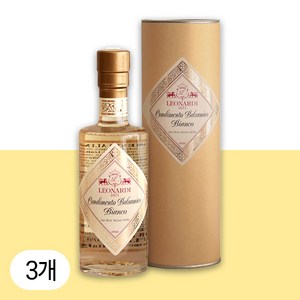 (3개묶음) 레오나르디 화이트 발사믹 콘디멘토 250ml 선물용, 3개