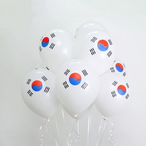 태극기 행사 축제 축구 인쇄 파티 풍선 태극기풍선