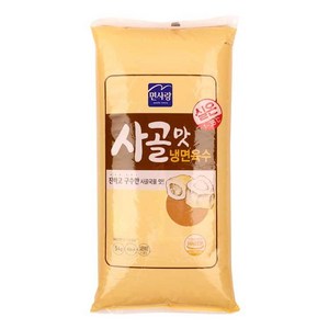 사골맛냉면육수(실온) 5KG면사랑, 5kg, 1개