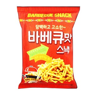 바베큐맛 스낵 100g 담백고소 손이가는맛, 1개