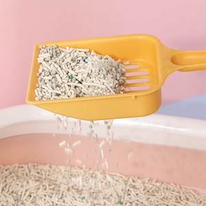 아옴 깔끔뒷처리 고양이 모래삽 2P, 네이비, 2개