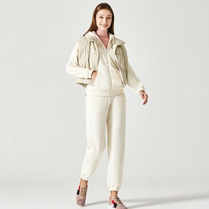 남여 플리스 후드집업 세트_J44TR201