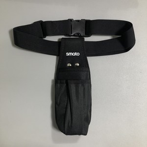 공구 허리 벨트 가방 칼 가위 비트 보관 주머니(4구), 블랙가방1개+허리벨트1개, 1개