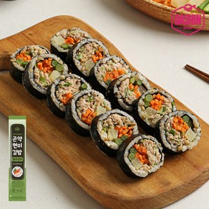 [다신샵] 저당 곤약현미김밥 땡초참치 220g, 5개