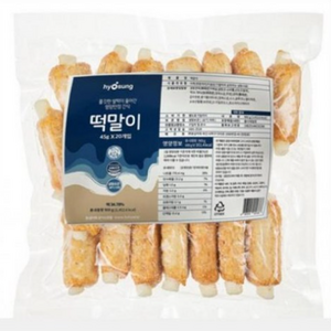 떡말이 효성어묵 900G, 1개, 단품