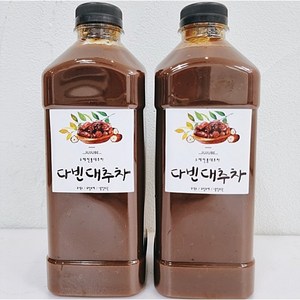 다빈수제청 카페수제대추차 970ml, 1개입, 4개