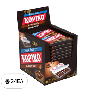 코피코 슈가프리 커피맛 캔디, 32g, 24개