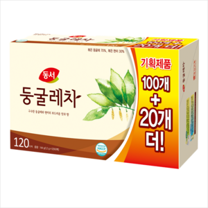 동서 둥굴레차, 1.2g, 120개입, 2개