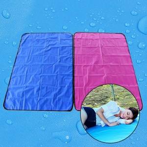 야외 휴대용 방수 식사 병사 야취야 매트호 슬리핑, 핑크