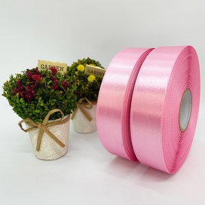 포장 리본 끈 제이제이리본 고밀도주자 45M 2롤 76칼라 (3mm 5mm), 3mm, 분홍