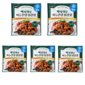 멕시카나 멕시카나 닭강정 2종 500g X 4팩(매콤달콤마늘간장), 5개