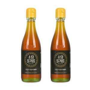 소담 들기름 350ml, 2개