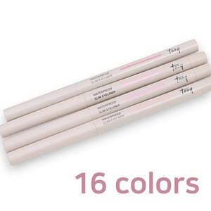 [정품]투크 워터프루프 슬림 아이라이너 15colos 0.12g 투크워터프루프슬림아이라이너 투크아이라이너 원터프루프슬림아이라이너 아이라이너 화장품 메이크업 아이메이크업, 투크베이지, 1개