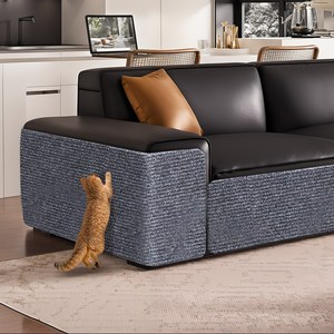 Sgirl 부착식 고양이 스크래쳐 소파 보호 스티커, 그레이, 1개