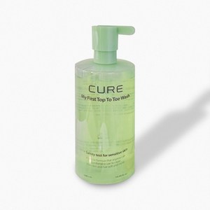 [김정문알로에] 큐어 마이 퍼스트 탑투토 워시 500ml, 1개
