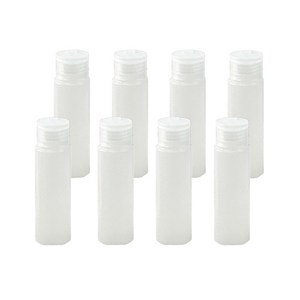 동운랩 심플 리필 공병 50ml, 8개입, 반투명
