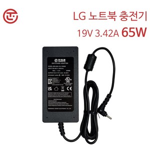 LG 15U570 15UD570 (LG15U57) 노트북 어댑터 케이블 충전기 19V 3.42A 65W, 1개