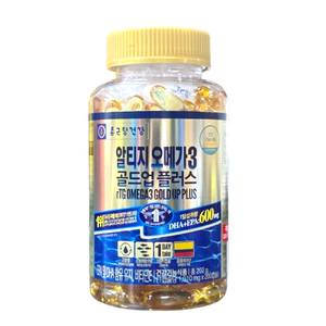 종근당 오메가3 골드업 플러스 1000mg x 200입, 200정, 1개