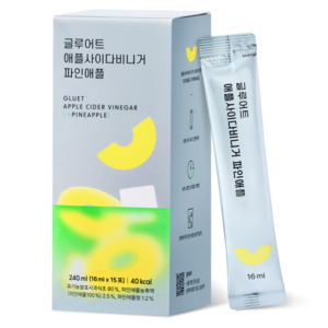 [글루어트] 애플사이다비니거 파인애플 애사비 스틱, 1개, 240ml