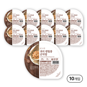 드시온 귀리렌틸콩 곤약밥, 150g, 10개