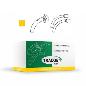 트라코 트위스트 기관절개튜브 TRACOE Twist REF304 REF306 (피에쓰출고), REF304-7, 1개