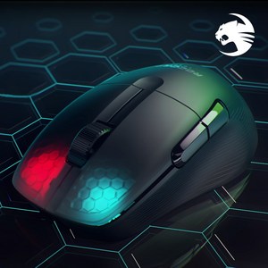 로캣 RGB 무선 게이밍 마우스 KONE PRO AIR, 블랙