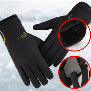 레드클리프 깔끔하고 따뜻한 스마트폰 터치 가능 기모 방한 장갑