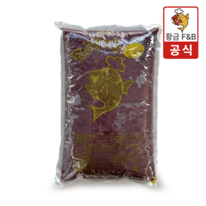 황금잉어빵 붕어빵 팥앙금 3kg, 3kg 1개, 1개