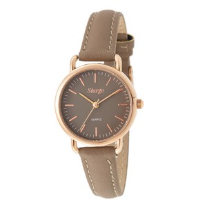 시아르고 여자 여성 SG002 가죽 손목 시계