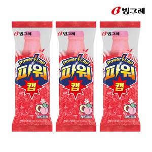 빙그레 아이스크림 파워캡 레드, 120ml, 30개