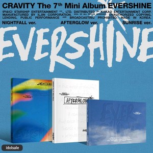 3종세트 크래비티 CRAVITY 앨범 7집 EVERSHINE Love or Die