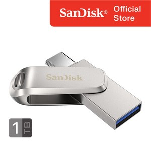 샌디스크 울트라 듀얼 드라이브 럭스 USB Type C SDDDC4, 1024GB