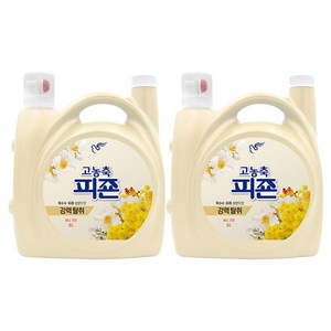 피죤 고농축 강력탈취 오리지널 섬유유연제 써니가든 본품, 6L, 2개