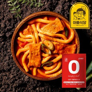 아빠식당 5분컷 떡볶이, 5개, 국물떡볶이 210g, 210g