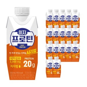 파스퇴르 이지프로틴 시리얼 드링크 18p, 250ml, 18개