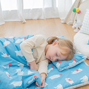 아리베베 애니멀 순면 리버시블 낮잠세트