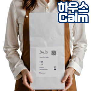 리인 로스터스 Calm 시그니처 블렌드 원두커피, 홀빈(분쇄안함), 500g, 1개