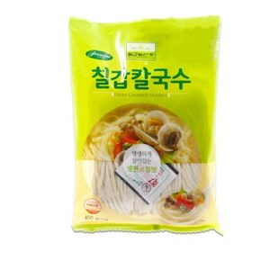 칠갑농산 칠갑칼국수, 400g, 3개