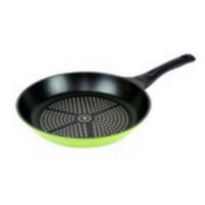 키친아트 본다이아몬드 코팅 프라이팬 28cm 가벼운 통주물팬/그린, 1개