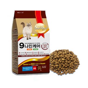 나인케어 피부와피모 고양이 사료, 2개, 1.2kg