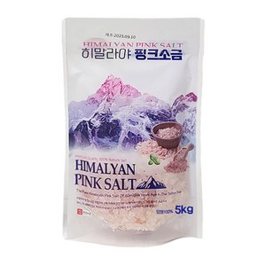 천년소금 히말라야 핑크솔트 5KG 가는소금, 1개