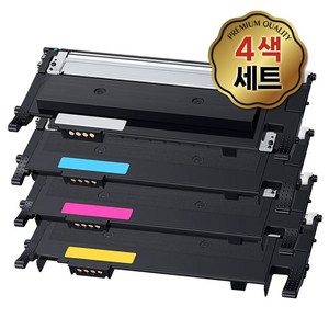 삼성 CLT-K403S (검정+파랑+빨강+노랑) 재생토너 CLT-P403C SL-C436 C436W C486W C486FW C435W C485FW 라온잉크, 1세트