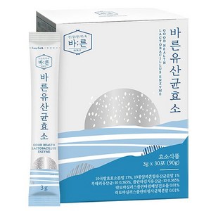 건강한약속바른 유산균 효소 30p, 90g, 1개