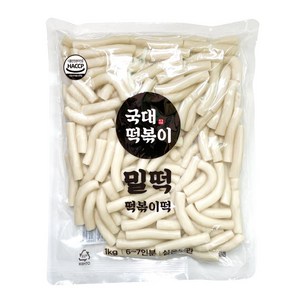 국대떡볶이 떡볶이떡 밀떡 실온보관, 1개, 1kg