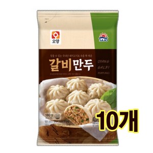 사조오양 육즙가득 갈비만두 180gx10봉, 1.8kg, 1세트