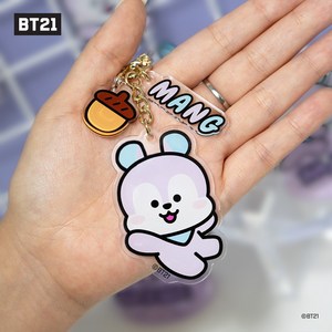 BT21 뉴 망 아크릴 키링 키홀더, 1개